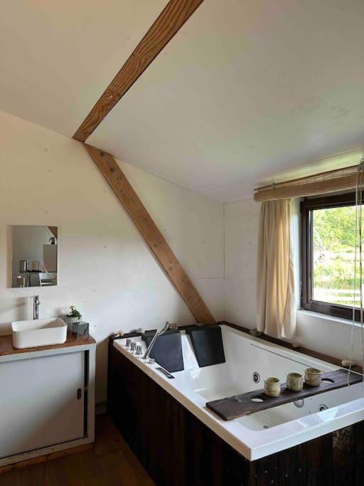 Cosy Cabane Boise Solaire, Balneo Bath Et Toilette Seche A La Ferme Mimizan-Plage Buitenkant foto